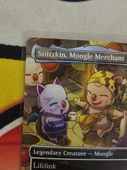 Stiltzkin, Moogle Merchant (Borderless) (Chocobo Track Foil) Final Fantasy Foil - Image 2