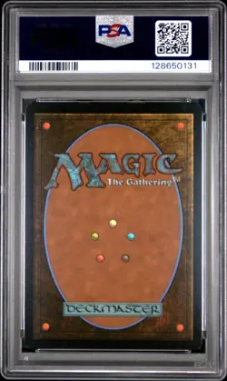 2025 MTG EDGE OF ETERNITIES CELESTIAL LANDS-GALAXY FOIL #0371 FOREST PSA 8 - Image 2