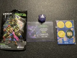 Sirius Ninja Turtles Shredder Spindown D20 Legendary Limited Edition - TMNT MTG - Image 1