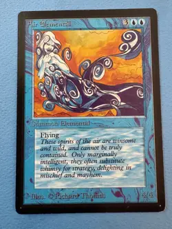 MTG Beta Edition, Air Elemental! 1993 Vinntage Magic! - Image 1