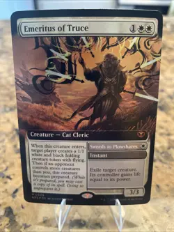 Emeritus of Truce (Extended Art) Secrets of Strixhaven Foil - Image 1