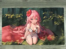 YGOmat Traptrix Rafflesia Trading Card Game Playmat TCG CCG Mat Mouse Pad Bag - Image 1