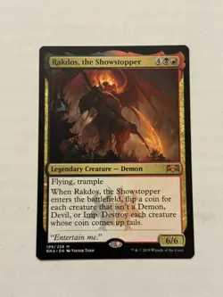 Rakdos, the Showstopper Ravnica Allegiance Regular magic the gathering mtg - Image 1