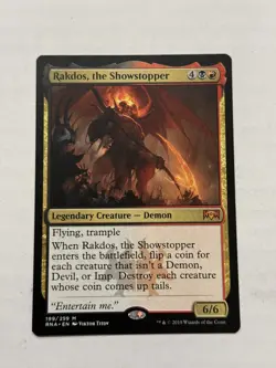 Rakdos, the Showstopper Ravnica Allegiance Regular magic the gathering mtg - Image 3