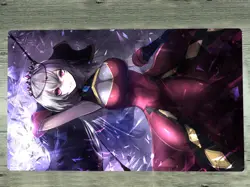 YGOmat Playmat Red Cartesia, the Virtuous TCG CCG Card Game Mat Pad Mousepad - Image 1