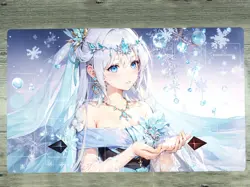 YGOmat Rikka Tranquility Trading Card Game Pad Playmat TCG CCG Mat Mouse Pad Bag - Image 1