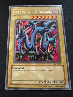 Yu-Gi-Oh! Serpent Night Dragon (NM) MRL-103 Magic Ruler ORIGINAL PRINT Unlimited - Image 1