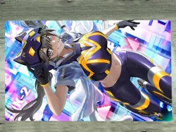 YGOmat OCG Duel Playmat i:p Masquerena TCG CCG Mat Trading Card Game Mat Pad Bag - Image 1