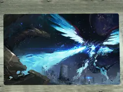 YGOmat Playmat Galaxy Eyes Photon Dragon TCG CCG Mat Trading Card Game Mat Pad - Image 1