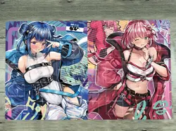 YGOmat Evil☆Twin Kisikil Evil☆Twin Lilla Trading Card Game Playmat TCG CCG Mat - Image 1