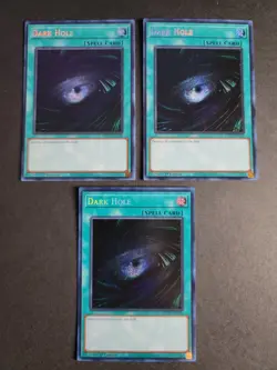 Dark Hole (X3) MP25-EN130 Prismatic Secret Yugioh 2025 Mega Pack - Image 1