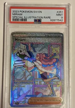 Miriam Sir 2023 SV01 Scarlet & Violet Base Set Card 251/198 PSA 9 - Image 1