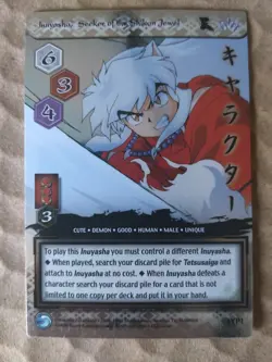 Inuyasha, Seeker of the Shikon Jewel #IYP1 Foil Promo Card Score Entertainment - Image 1