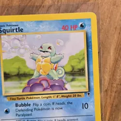 Squirtle Pokemon Card Legendary Collection 95/110 LP Common Water WOTC Vth 2002 - Image 2