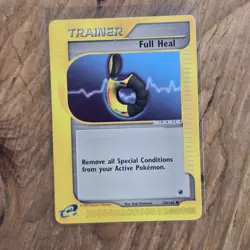 Full Heal Trainer Card Expedition 154/165 LP Common Item WOTC Vth 2002 Pokemon - Image 1