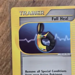 Full Heal Trainer Card Expedition 154/165 LP Common Item WOTC Vth 2002 Pokemon - Image 2