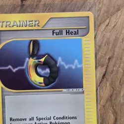 Full Heal Trainer Card Expedition 154/165 LP Common Item WOTC Vth 2002 Pokemon - Image 3