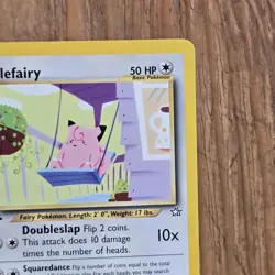 Clefairy Pokemon Card Neo Genesis 30/111 1st Edition NM Uncommon Colorless WOTC - Image 3
