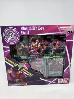 BRAND NEW-Bandai One Piece Trading Card Game: Illustration Box Volume 4 - Image 1
