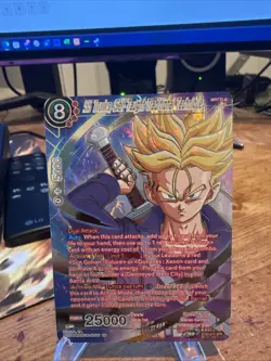 Dragon Ball Super Card Game SS Trunks, Self-Taught Traditional Technique Perfect - Image 1