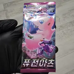 Pokemon Korean Card Sword & Shield Fusion Arts Mew Booster Pack - Image 1