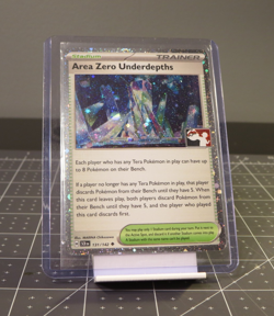 Area Zero Underdepths Holo Pokemon Prize Pack Series 6 Promo Pokemon Card NM/LP - Image 1