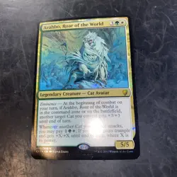 Arahbo, Roar of the World FOIL Commander 2017 PLD CARD (497936) ABUGames - Image 1