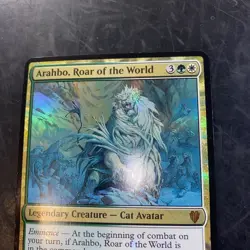 Arahbo, Roar of the World FOIL Commander 2017 PLD CARD (497936) ABUGames - Image 2