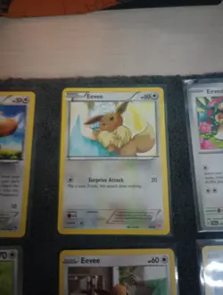 Pokemon TCG Eevee Card Lot (9 Cards) - Image 3