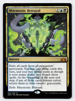 Mnemonic Betrayal [189/259] GRN Mythic Non-Foil [MTG Card English] - Image 1