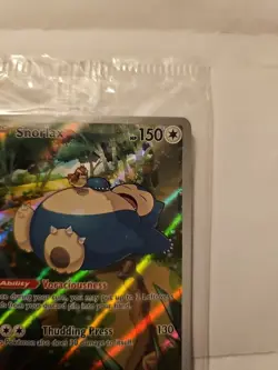 Sealed 2023 Snorlax 051 Scarlet And Violet 151 Black Star Promo Pokemon Card - Image 3