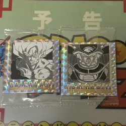 Dragon Ball Wafer Card Goku & Frieza Volume 25 & 27 Rare Sleeve - Image 1