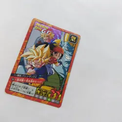 Dragon Ball GT Power Level 11 Trading Card Goku Special Attack 1996 - Image 3