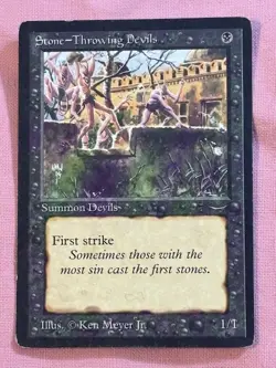 MTG 1993 Limited Edition Arabian Nights-Original condition-Stone Devils - Image 1