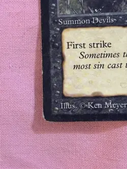 MTG 1993 Limited Edition Arabian Nights-Original condition-Stone Devils - Image 3