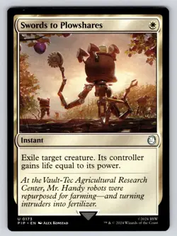 Swords to Plowshares U Modern Horizons 3 173 NM MTG Magic TCG EOC - Image 1