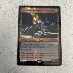 MTG Arcbound Ravager - Foil, NM-Mint, English Kaladesh Inventions - Image 1