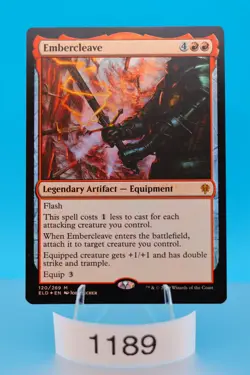 MTG Embercleave Throne of Eldraine Foil #120 - Image 1