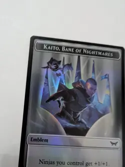 Duskmourn Kaito, Bane of Nightmares/Gremlin #17 Token FOIL MTG Ninja Magic The - Image 4