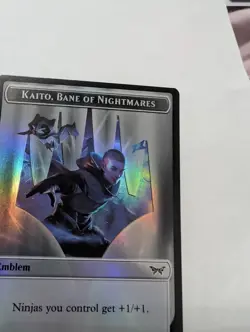 Duskmourn Kaito, Bane of Nightmares/Gremlin #17 Token FOIL MTG Ninja Magic The - Image 5