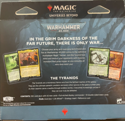 MTG: Universes Beyond Warhammer 40k Tyranid Swarm Commander Deck Sealed - Image 2