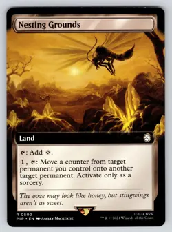 Nesting Grounds (Extended Art) R Universes Beyond: Fallout 502 NM MTG Magic TCG - Image 1