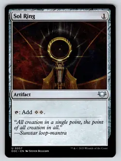 Sol Ring U Commander: Edge of Eternities 57 NM MTG Magic TCG EOC - Image 1