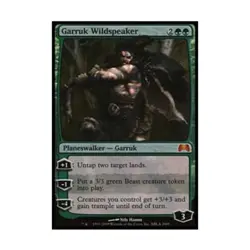 WOTC MtG Media Promos Garruk Wildspeaker (P) (Foil) NM - Image 1