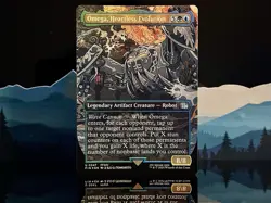 Omega, Heartless Evolution #347 FIN U (Borderless) (FOIL) - MTG Final Fantasy - Image 1