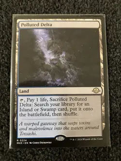 Magic The Gathering MTG - Polluted Delta - MH3 - Image 1