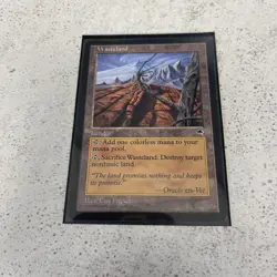 MTG Wasteland (Tempest) NM+ Near Mint + Magic the Gathering Rare uncommon - Image 1