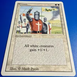 1 BANNED MTG Magic The Gathering Cruzade | Revised Edition 3ED | 1994 | LP-NM - Image 5