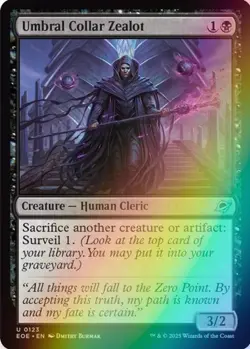 Umbral Collar Zealot- Edge Of Eternities Foil MTG-NM - Image 1
