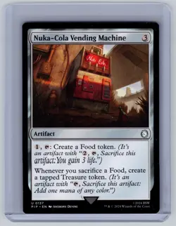 Nuka-Cola Vending Machine U Universes Beyond: Fallout 137 NM MTG Magic TCG PIP - Image 1